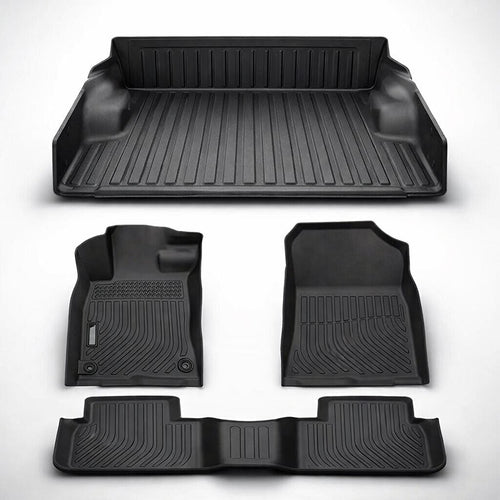 3D-Wannenmatten für Pick-up mit Ladeflächenwanne in Schwarz